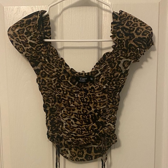 Tigermist Toronto cheetah top - Picture 2 of 3